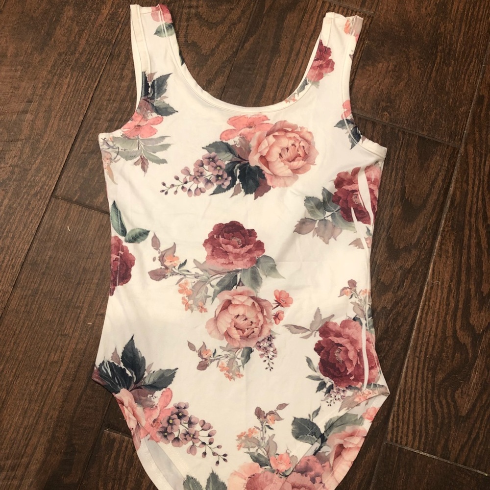Floral bodysuit